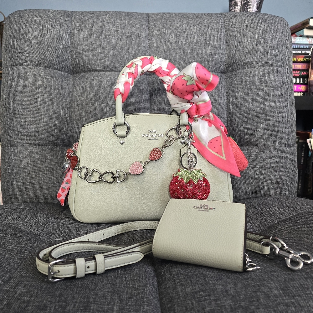 Savannah Small Carryall  Wallet and charms not included.